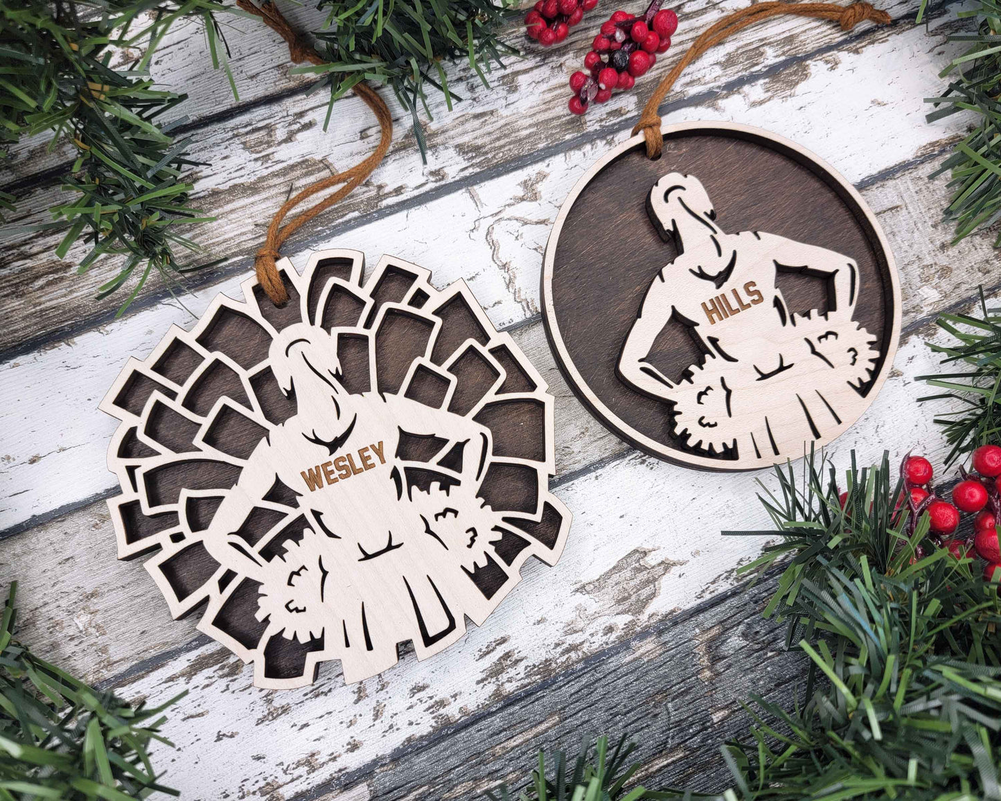 Personalized Cheer Ornament
