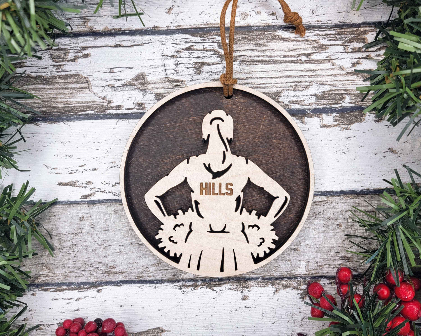 Personalized Cheer Ornament