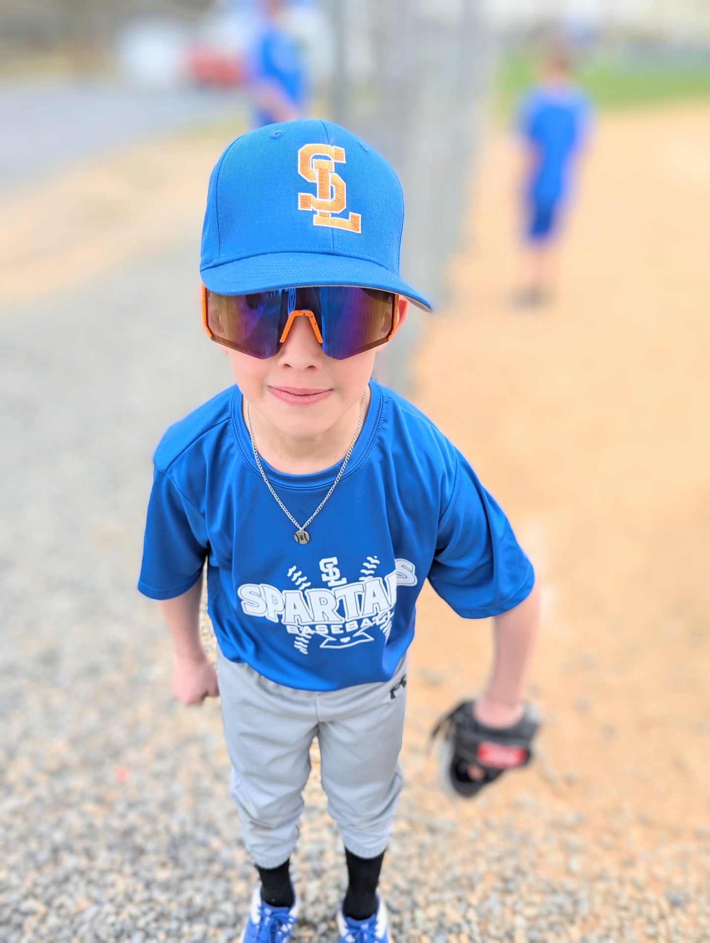 Baseball/Softball Chain with SL Charm