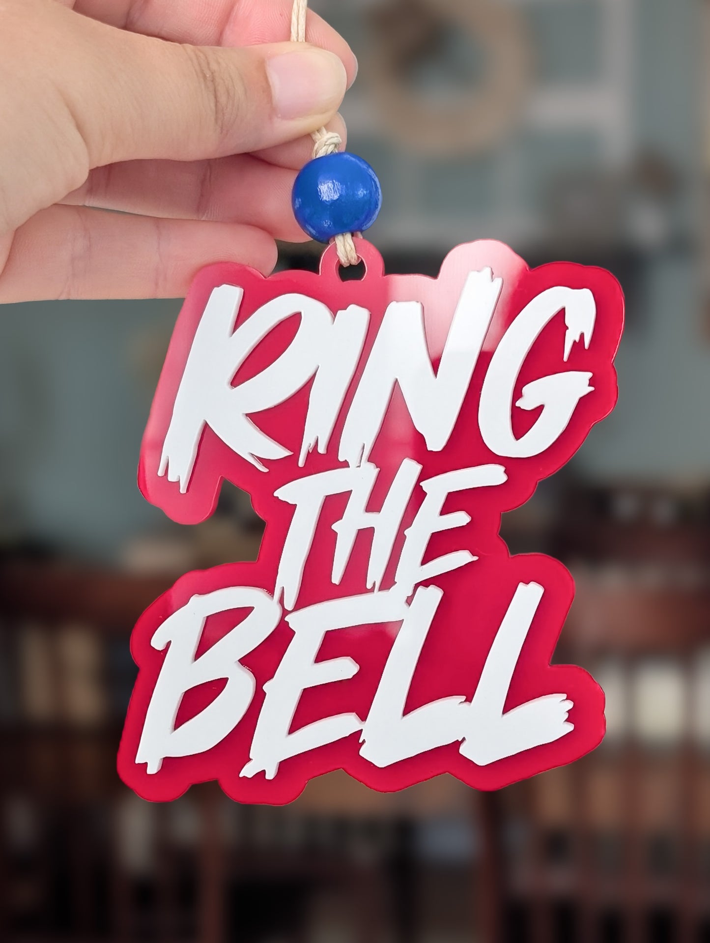 "Ring the Bell" Acrylic Christmas Ornament
