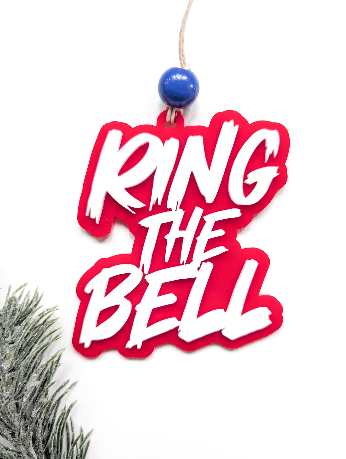 "Ring the Bell" Acrylic Christmas Ornament