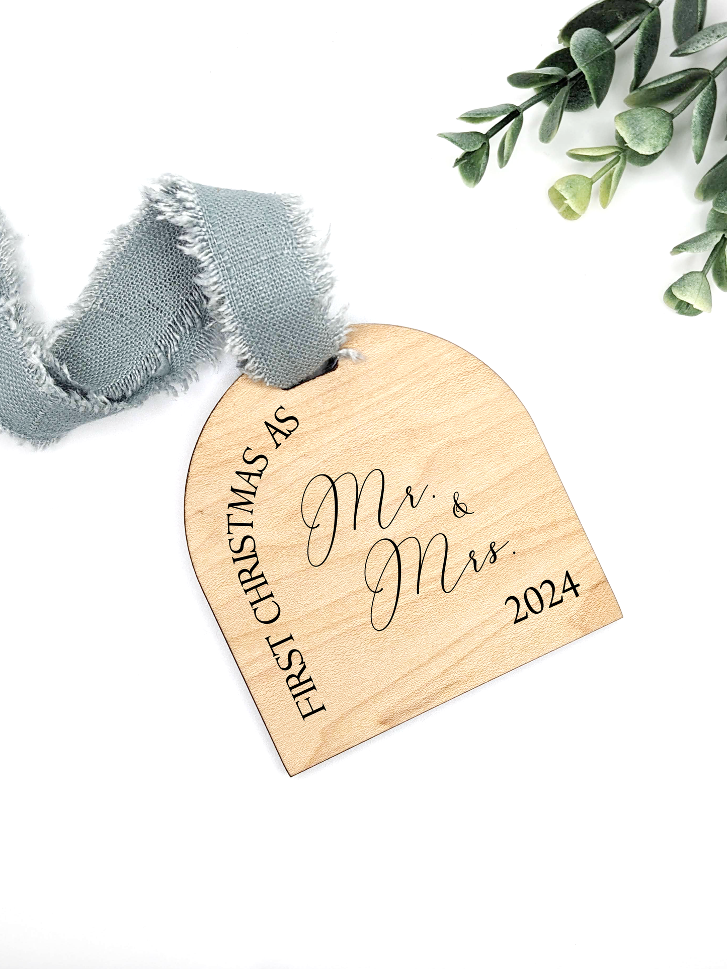 First Christmas As Mr. & Mrs. Ornament