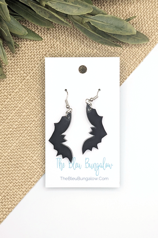 Bat Acrylic Dangles