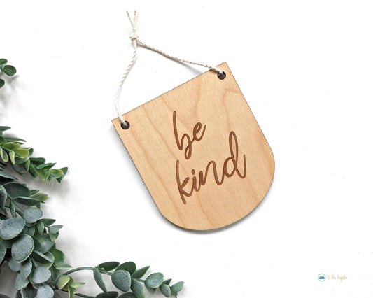Mini Be Kind Wall Flag