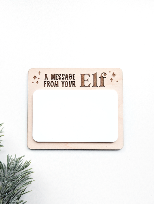 Elf Mini Message Board