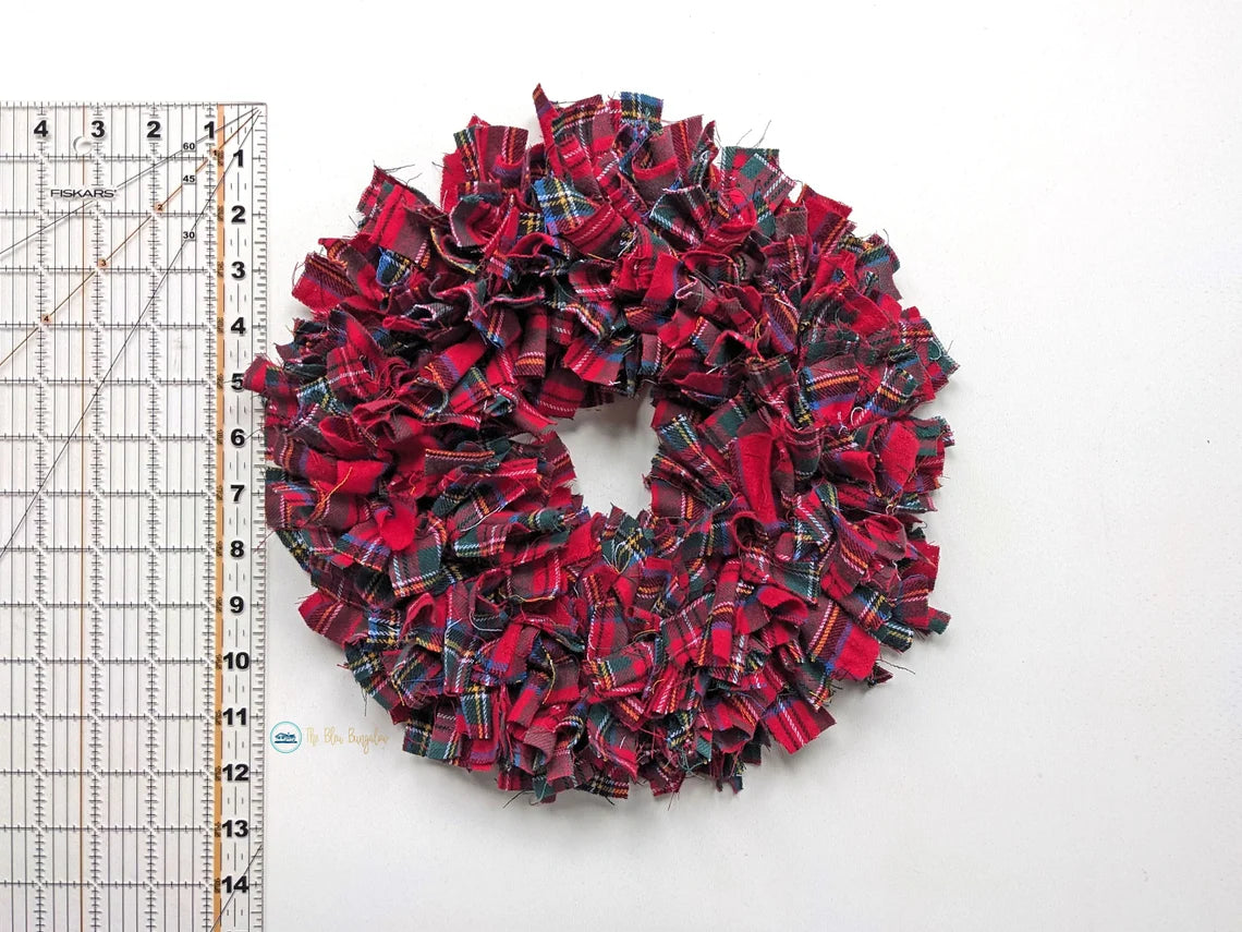 Tartan Plaid Christmas Wreath