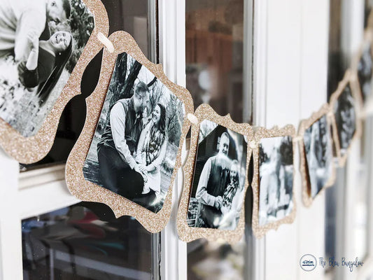 Photo Banner for Bridal Showers, Birthday Parties, Engagement Parties, Anniversary Parties, Graduation, Etc.
