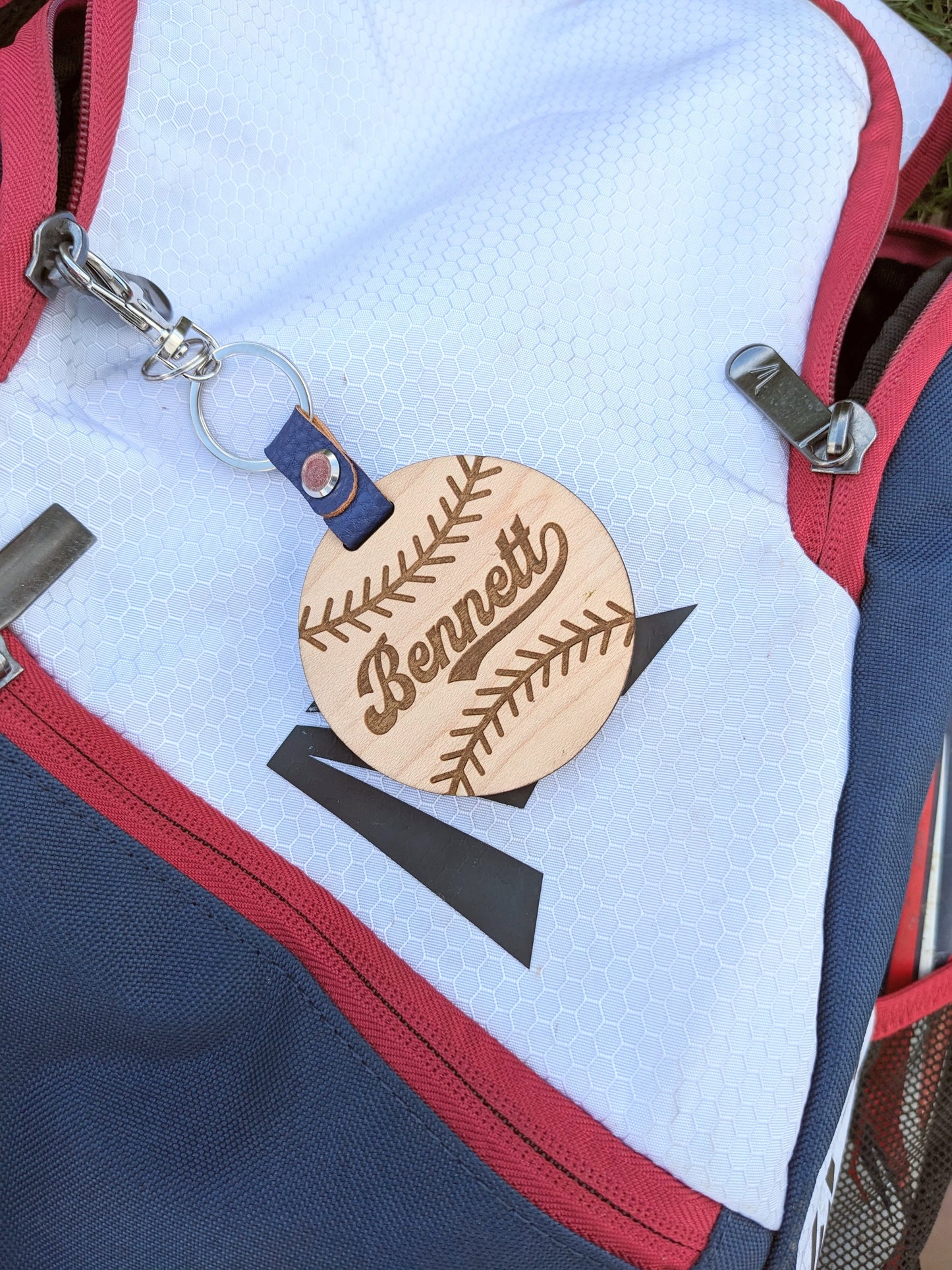 Baseball Bag Tag