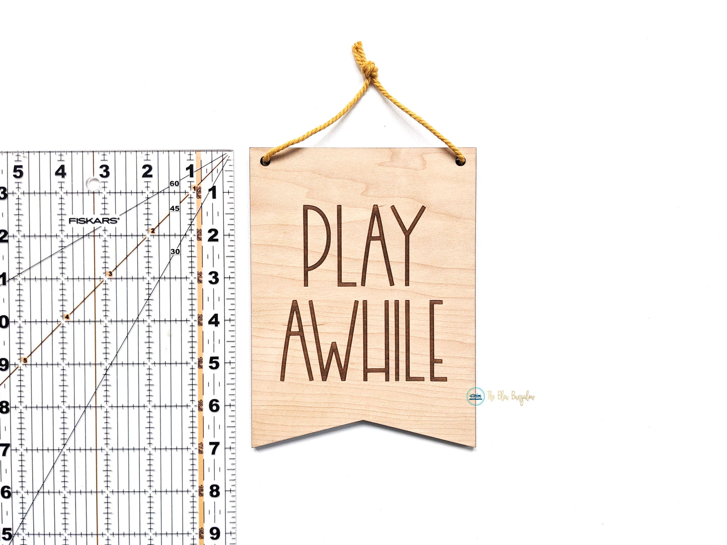 Play Awhile Wall Flag