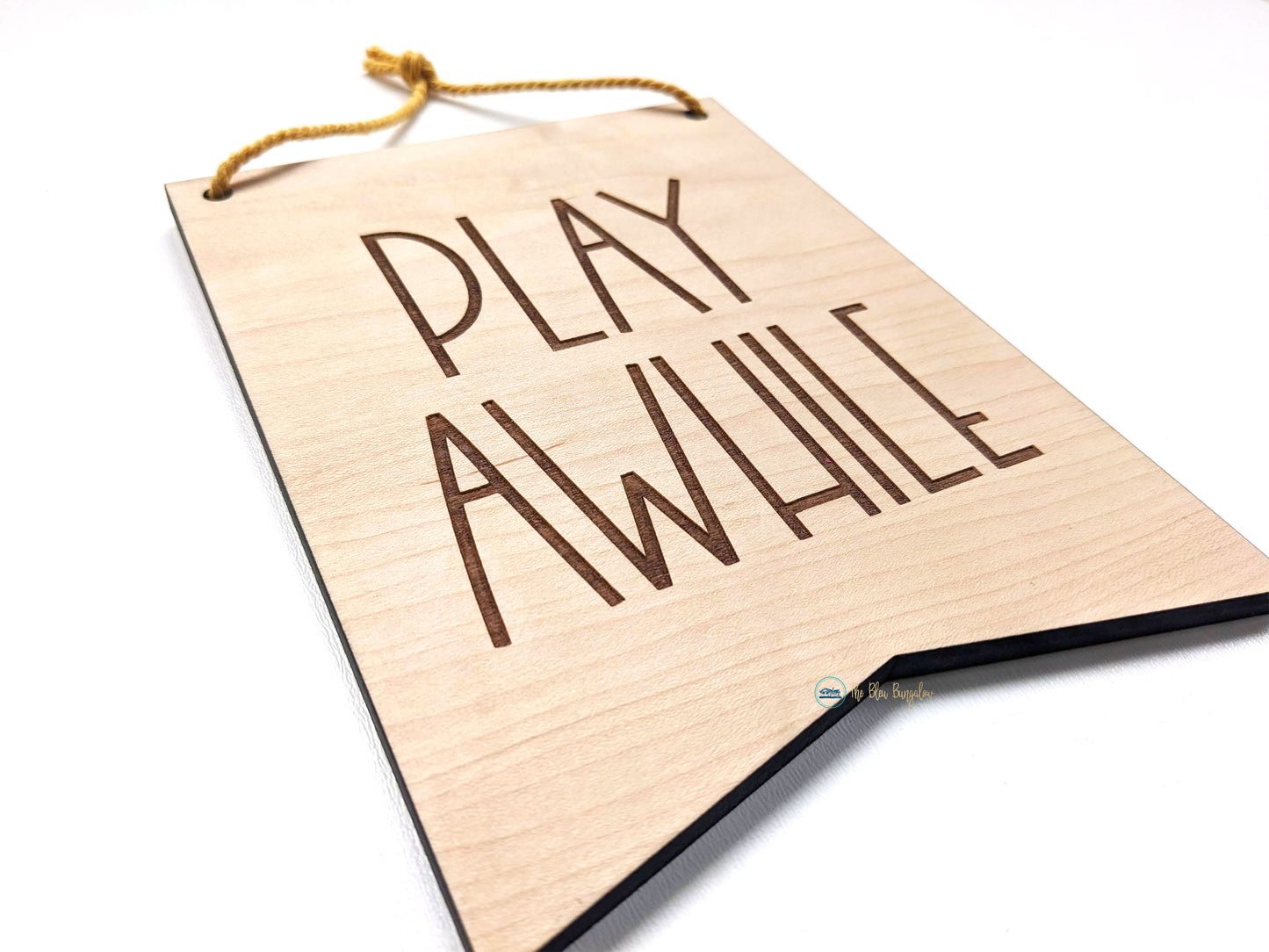 Play Awhile Wall Flag