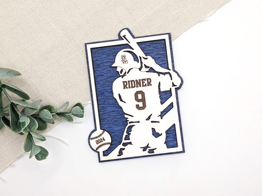 Personalized Baseball/Softball Card