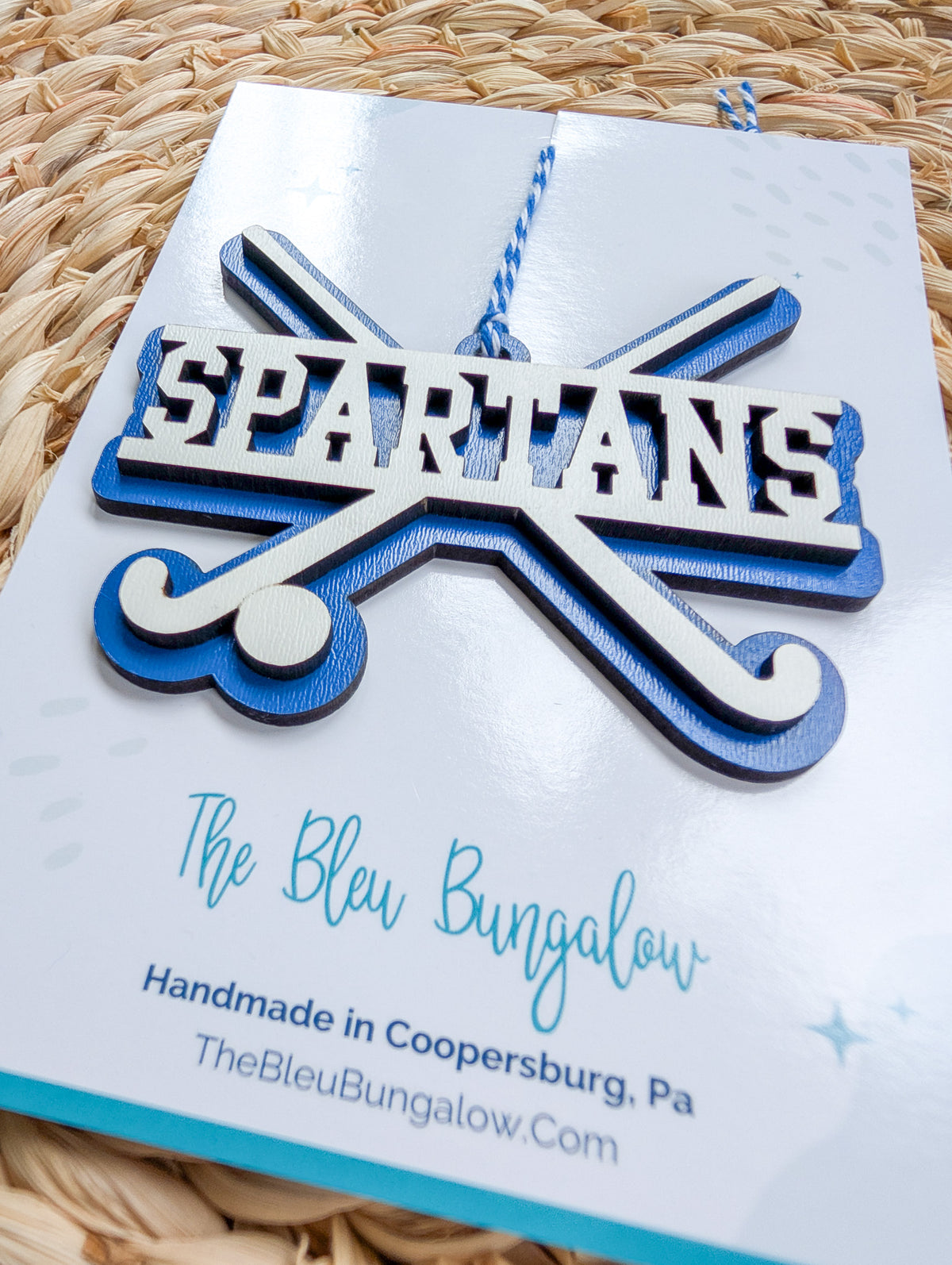 Spartans Field Hockey Ornament