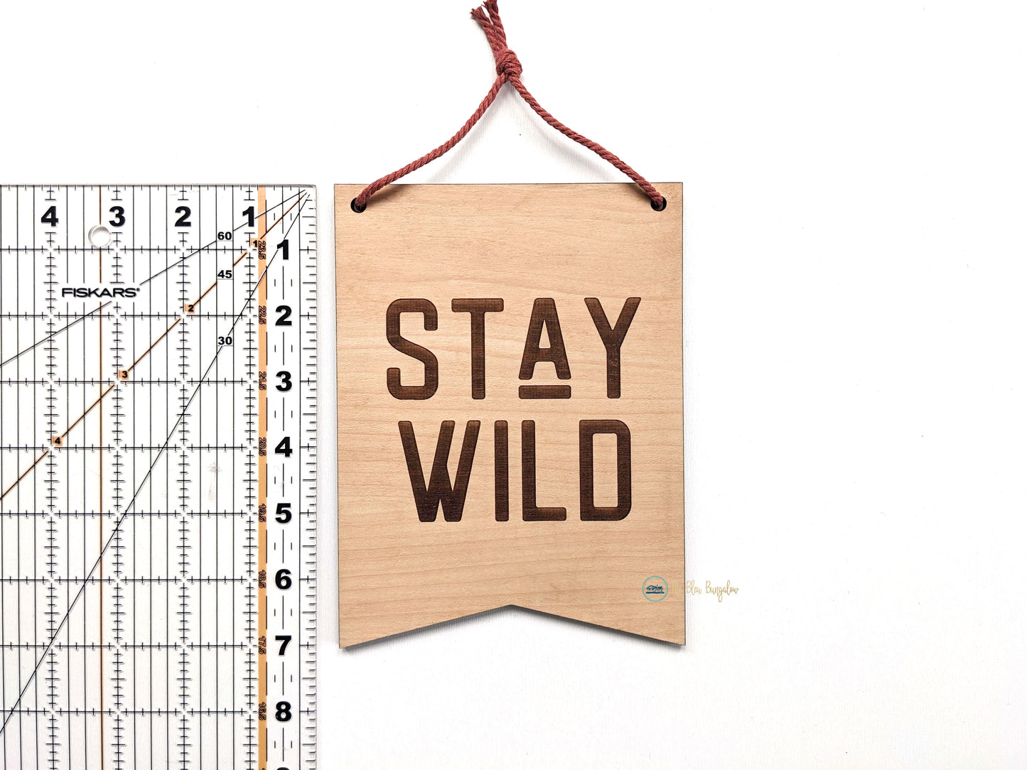 Stay Wild Wall Flag