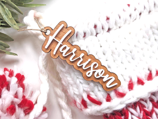 Personalized Stocking Tags