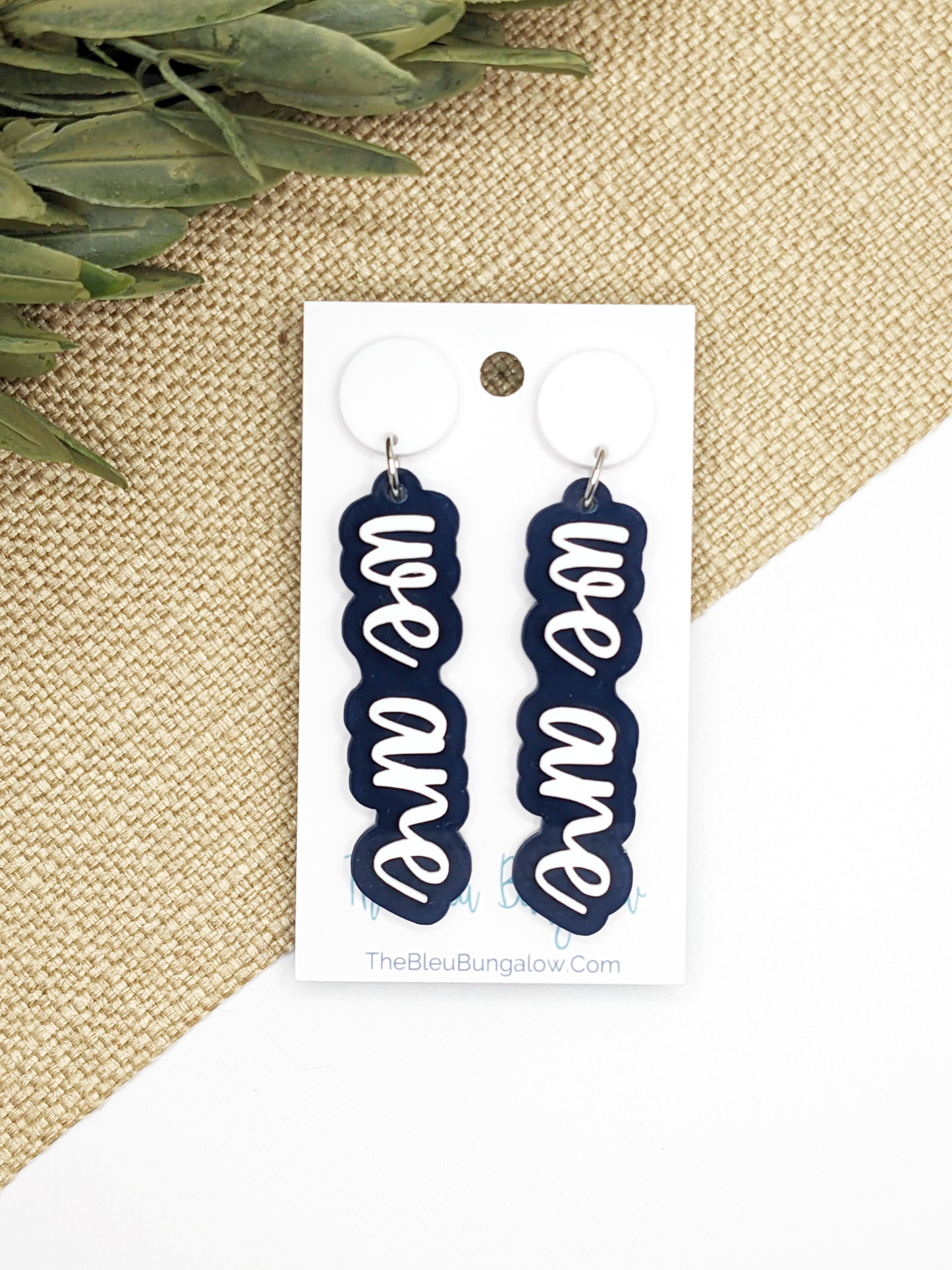 We Are Layered Acrylic Dangle Earrings