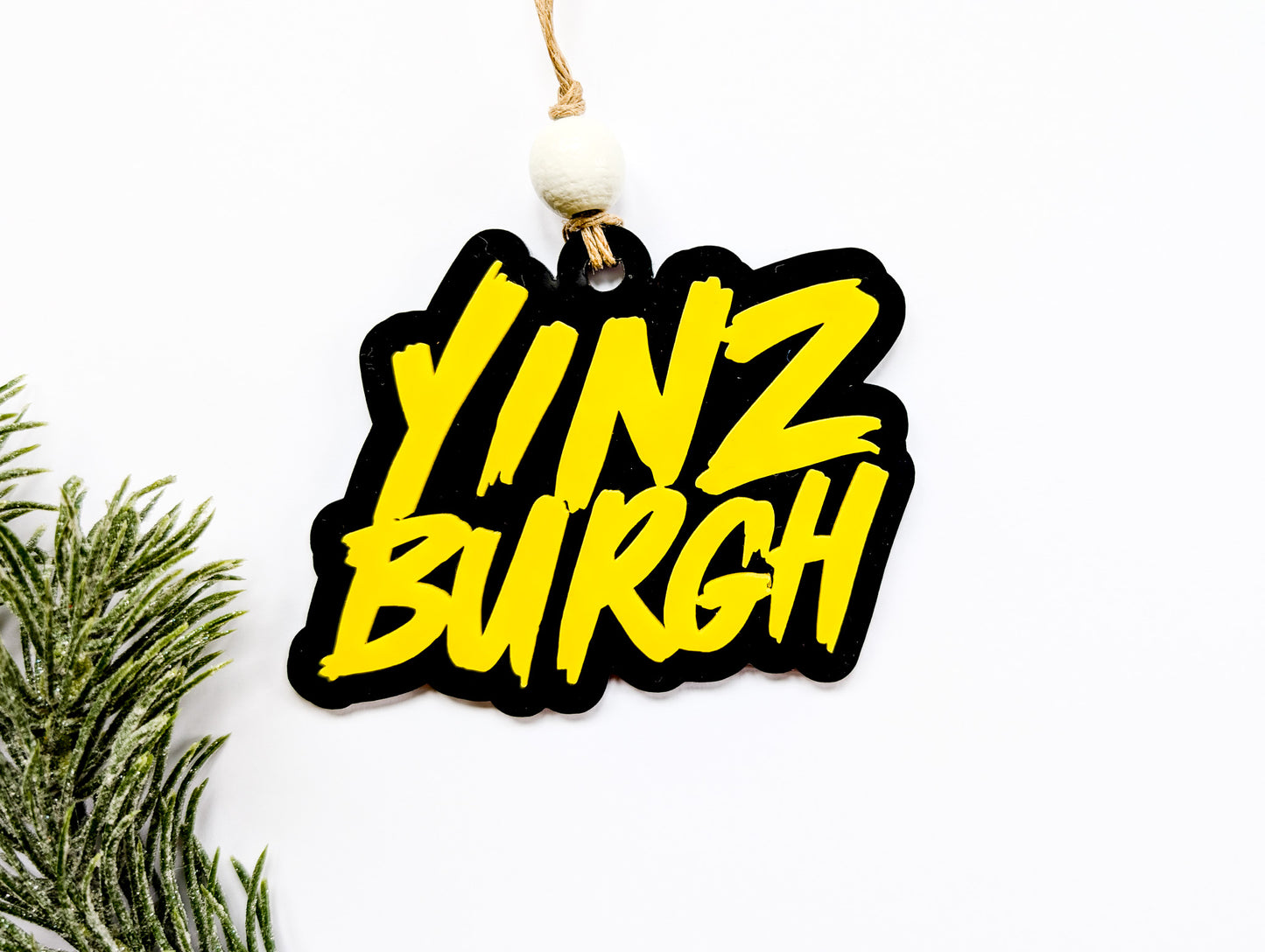 "Yinzburgh" Acrylic Christmas Ornament