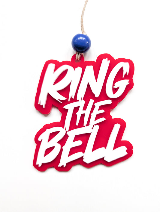 "Ring the Bell" Acrylic Christmas Ornament