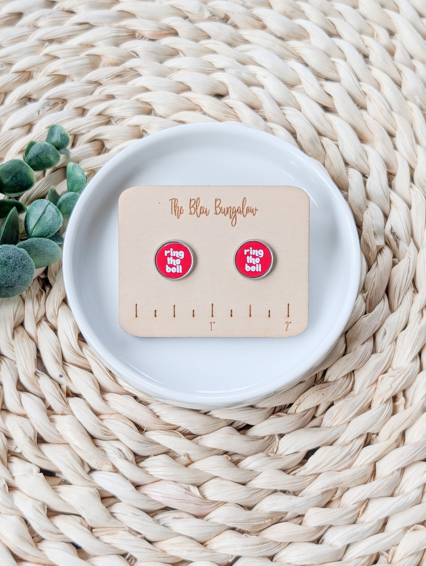 Ring the Bell Stud Earrings