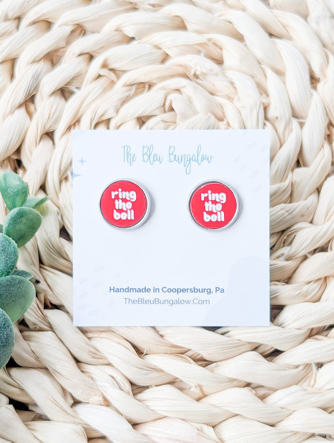 Ring the Bell Stud Earrings