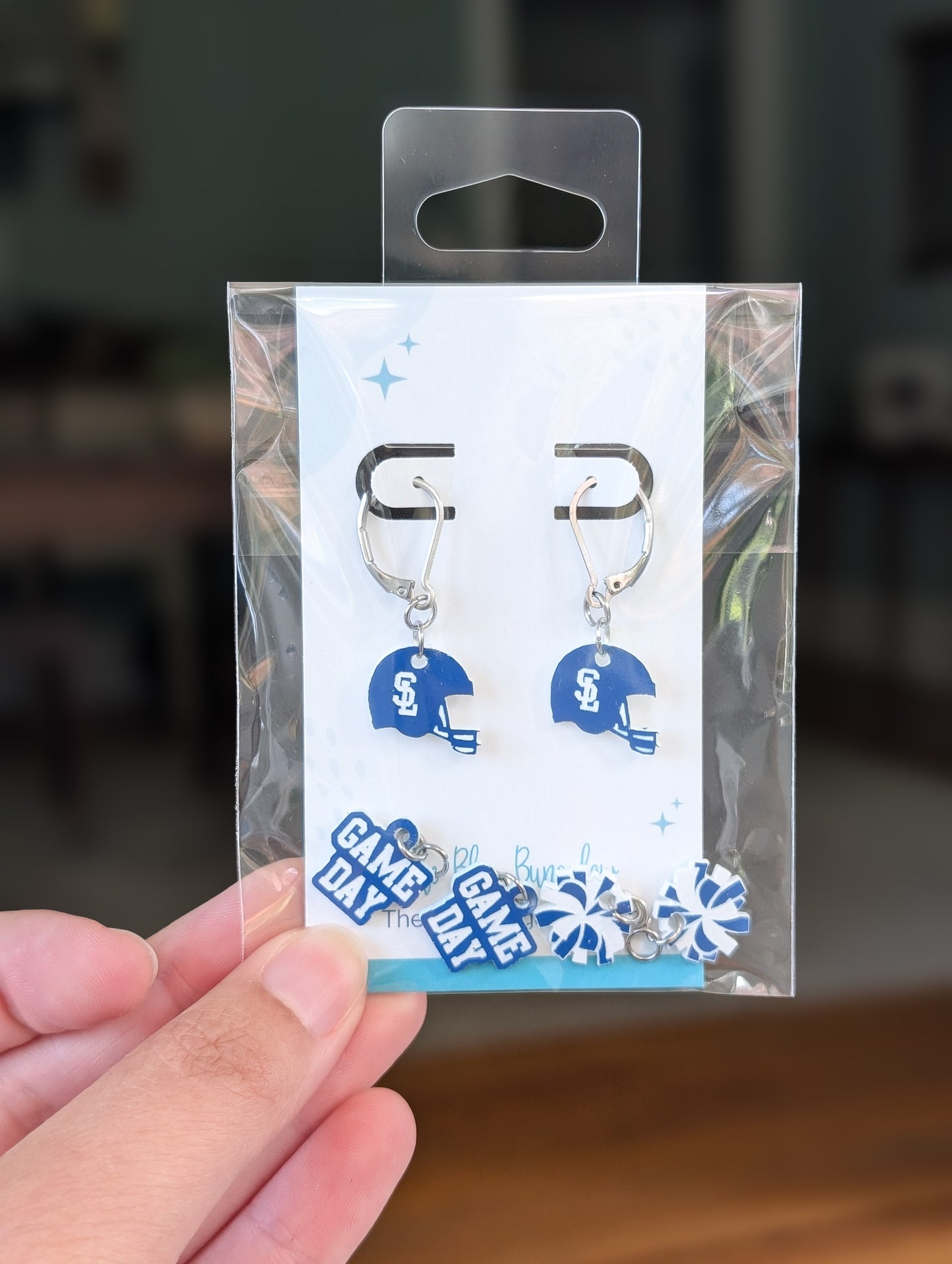 Interchangeable Charm Earrings (Includes 3 Charm Sets)