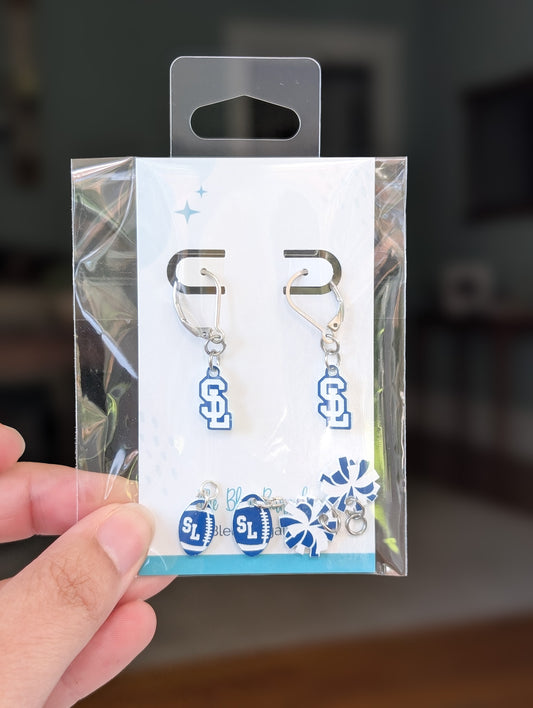 Interchangeable Charm Earrings (Includes 3 Charm Sets)