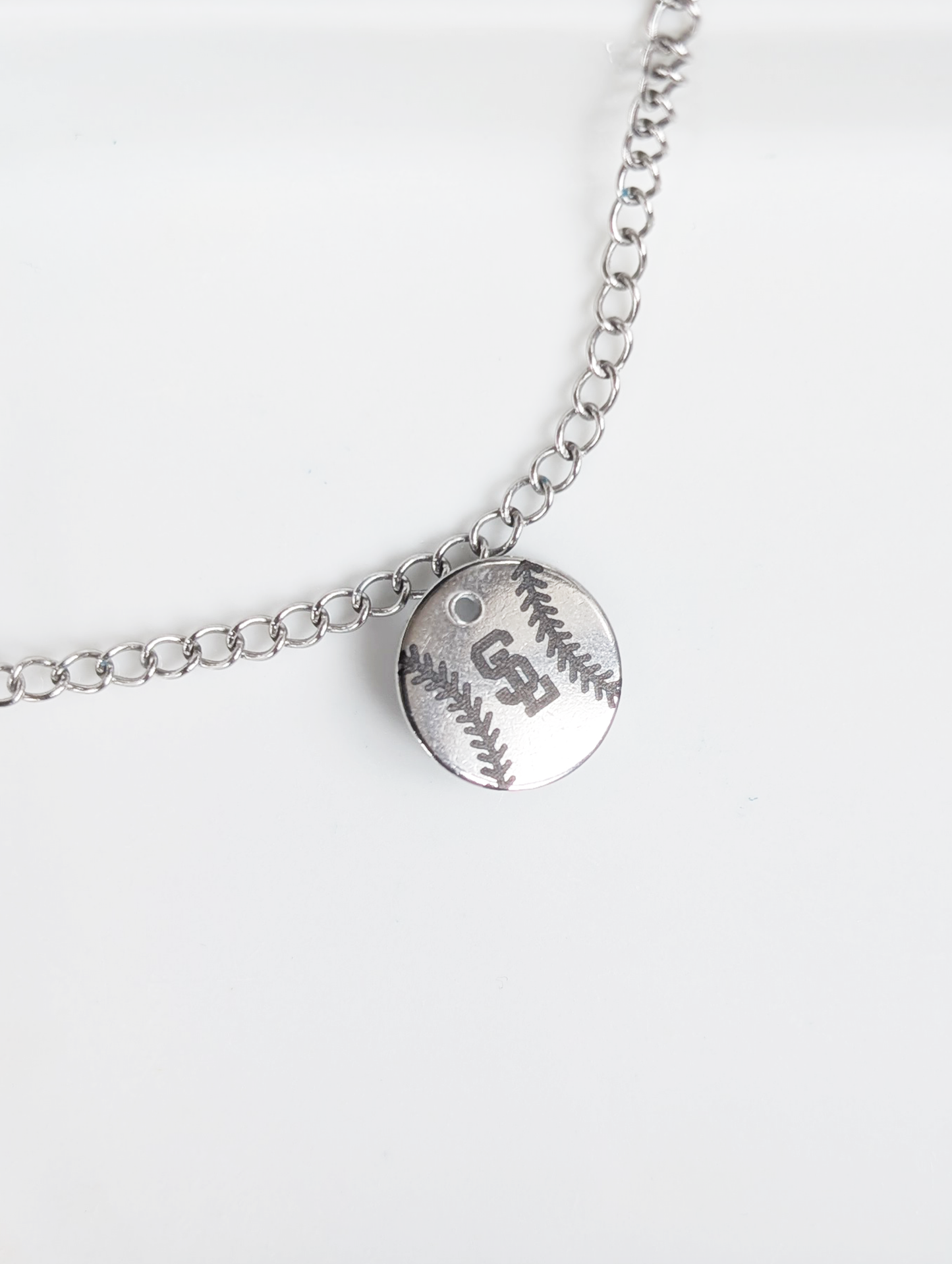 Baseball/Softball Chain with SL Charm