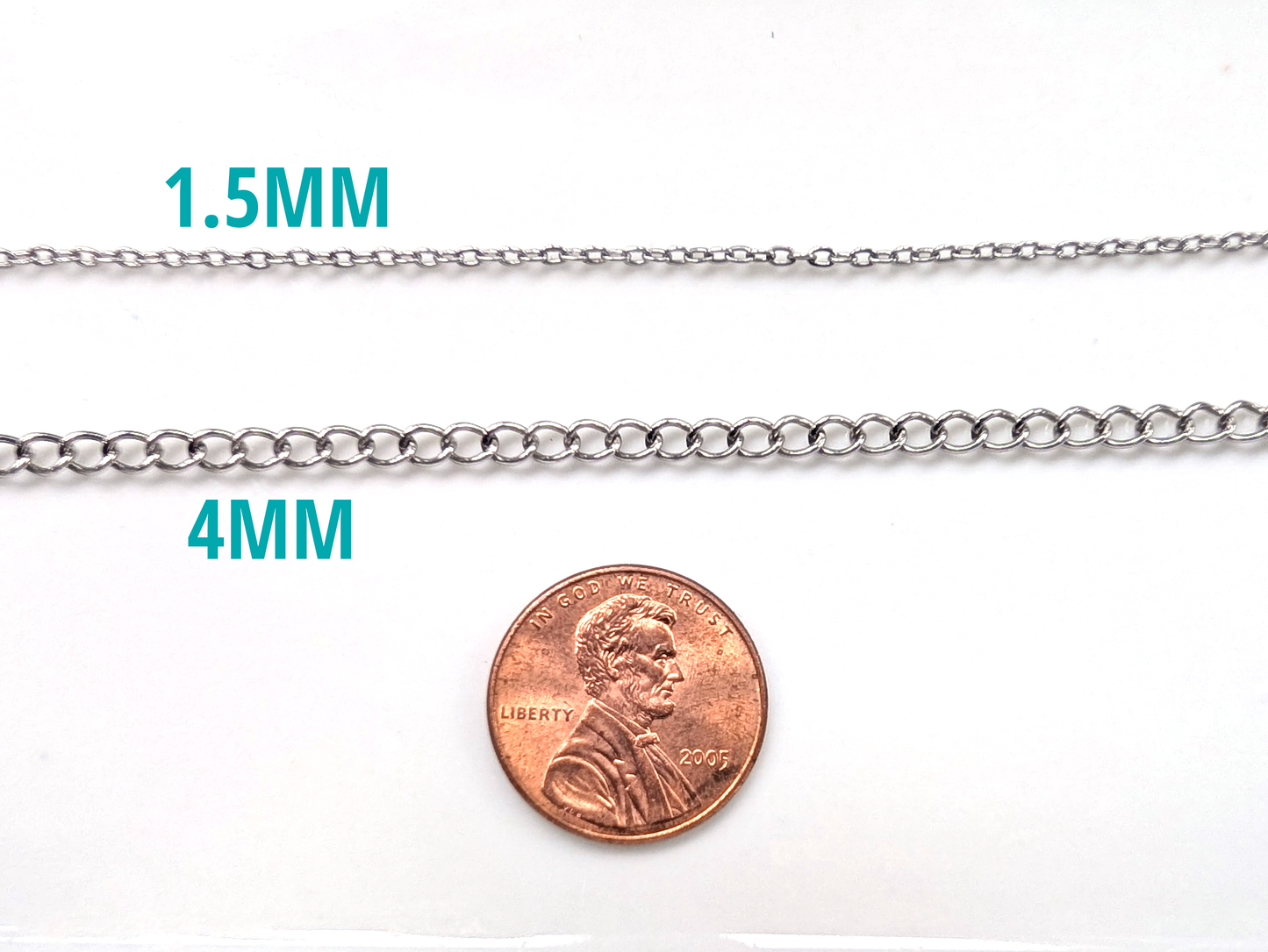 Personalized Baseball/Softball Chain with Number Charm
