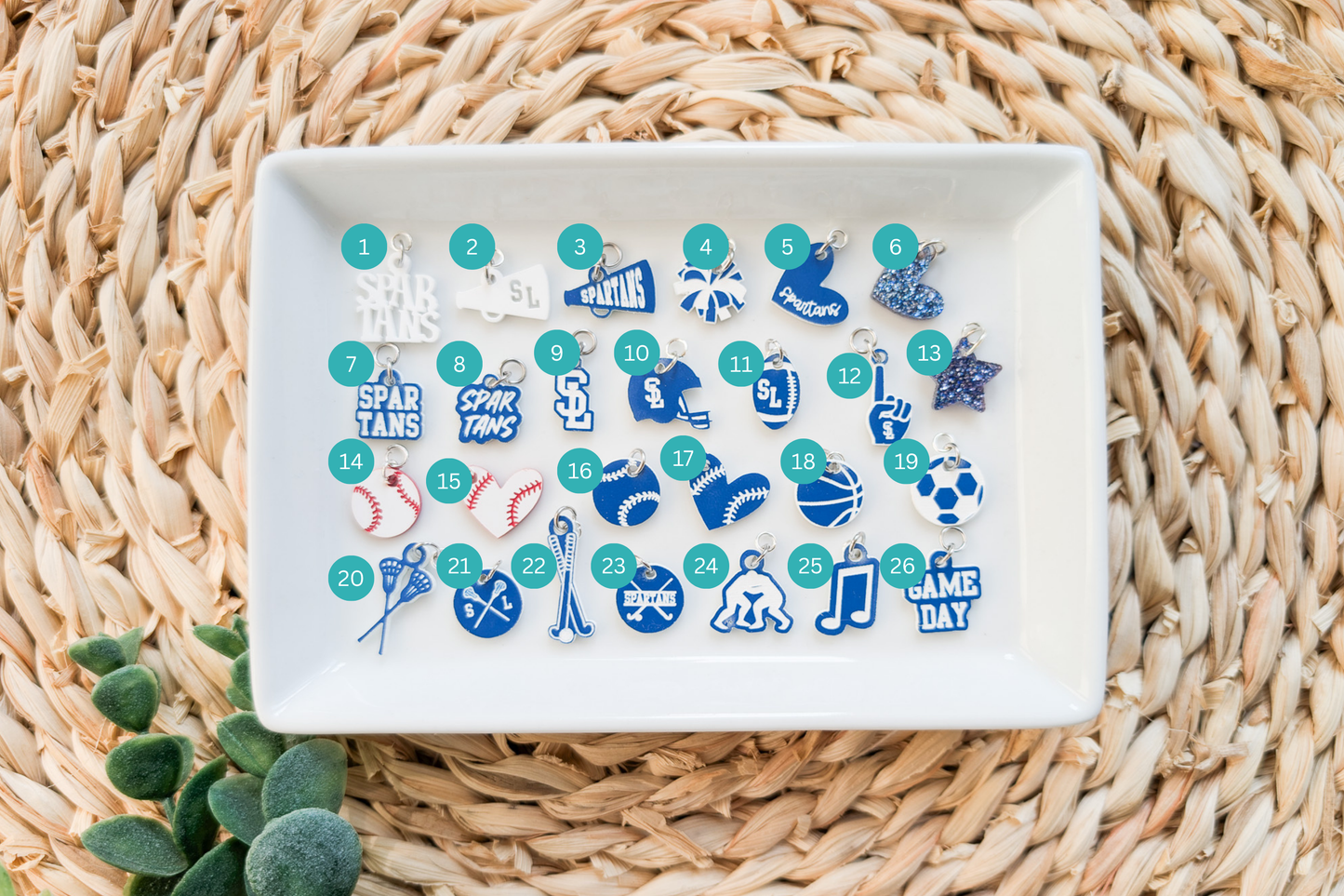 Interchangeable Charm Earrings (Includes 3 Charm Sets)