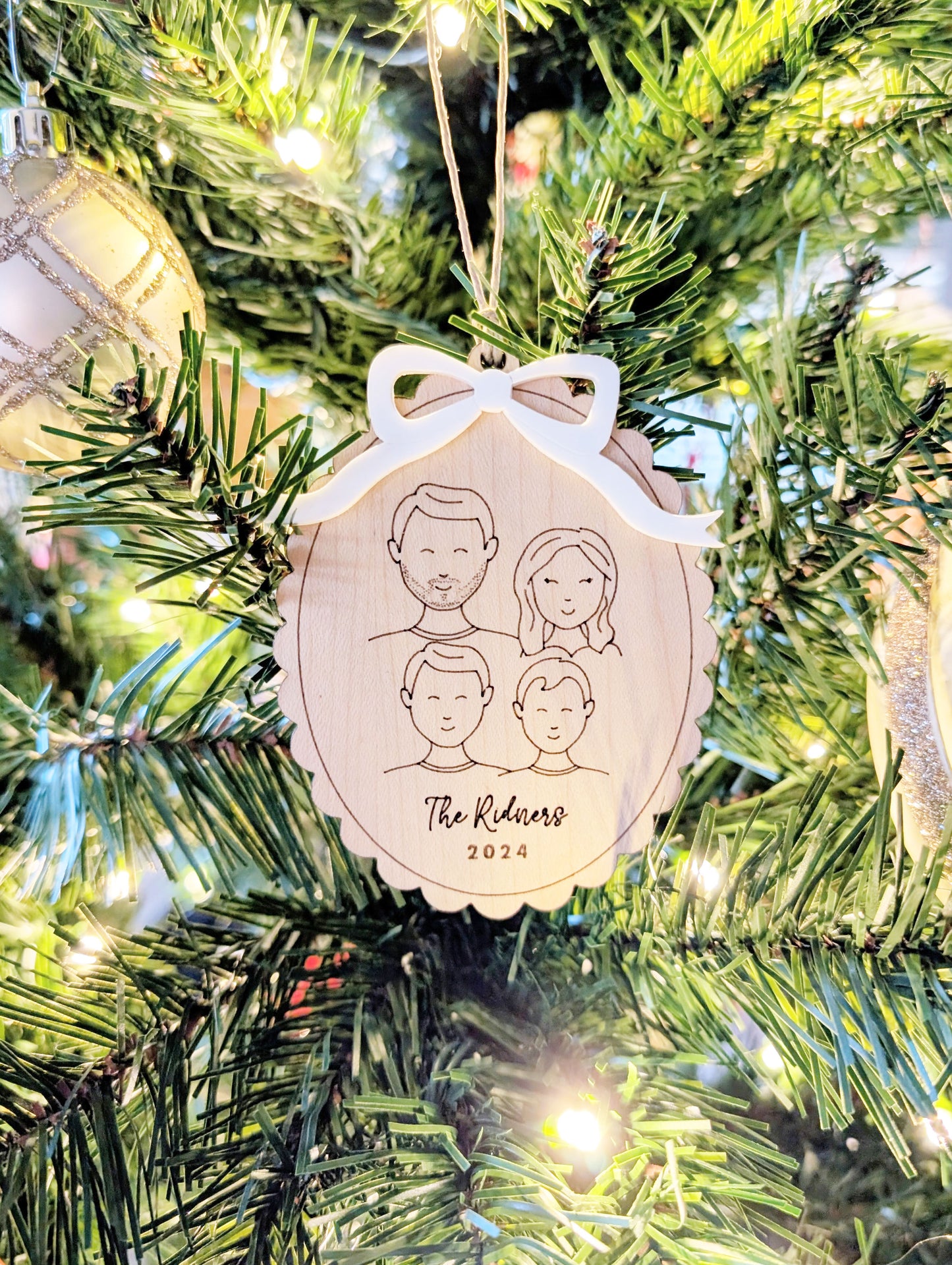 Family Portrait Ornament