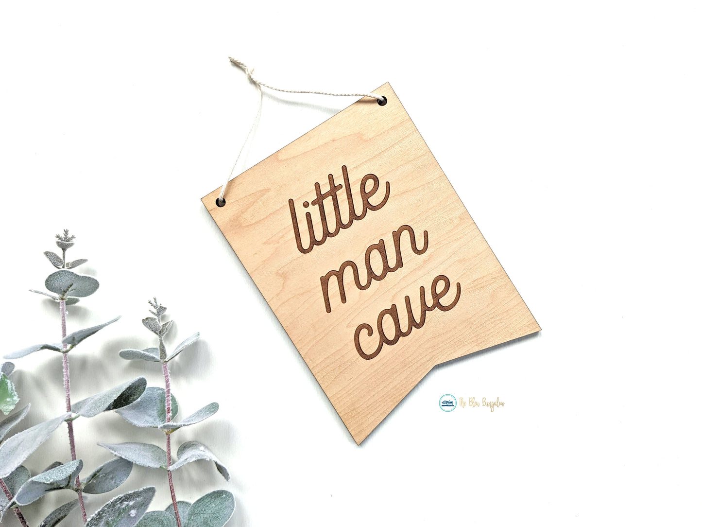 Little Man Cave Wall Flag