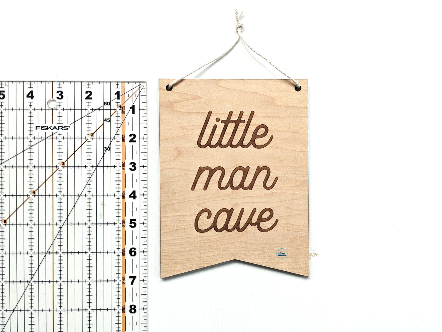 Little Man Cave Wall Flag