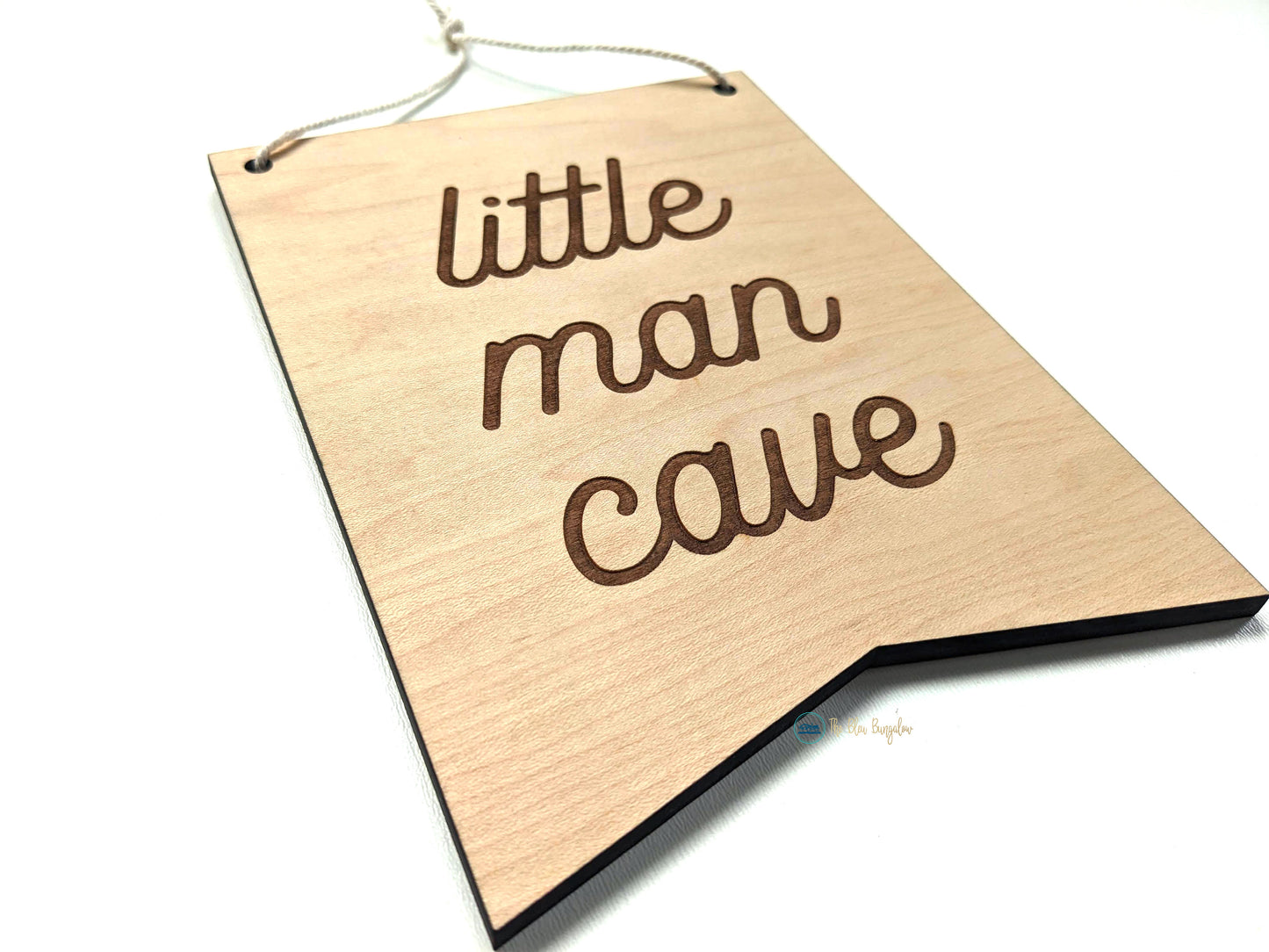 Little Man Cave Wall Flag