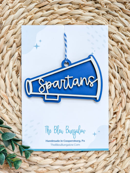 Spartans Cheer Ornament